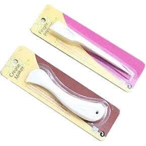 YICBOR Sewing Tools Crease Maker,Finger Presser, Bone Folder Paper Creaser Scrapbooking 2packs-LS381+LS382
