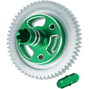 57T Spur Gear Slipper Clutch (0.8) Pitch Gear Differential Upgrades Part for 1/10 Senton Granite Vorteks Big Rock 3S BLX,Kraton Outcast 4S BLX,1/8 Typhon 3S BLX.Red