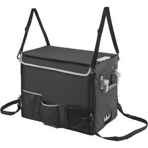 BougeRV 53 Quart Insulated Protective Cover, 12 Volt Portable Refrigerator Cover 53 Quart Fridge, For Kohree 53 Quart (Refrigerator NOT Included)