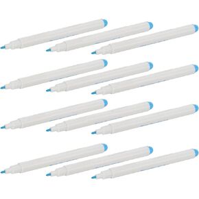 Water Soluble Pen, Washable Embroidery Marker Environmentally Friendly Water Based Ink for Sewing blue water soluble pen