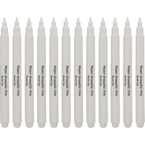 Water Soluble Pen, Washable Embroidery Marker Environmentally Friendly Water Based Ink for Sewing blue water soluble pen