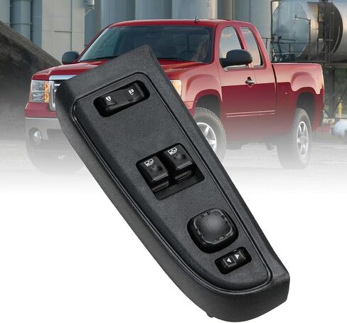 Power Window Switch Driver Side Window Master Switch Switch Kit Compatible with Silverado 1500 2500 3500 2003-2007 Sierra 1500 2500 3500 Avalanche 1500 2500 S-10 2003-2004 Suburban in Saudi Arabia