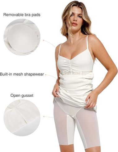 Popilush Shaper Dress Lace Formal Maxi Dresses with Built in Shapewear Corset Cocktail Party Dress Evening Gown in Saudi Arabia