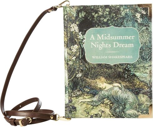 مجموعة حقيبة يد كبيرة تحمل عنوان كتاب Midsummer Night's Dream ومحفظة للعملات المعدنية in Kuwait