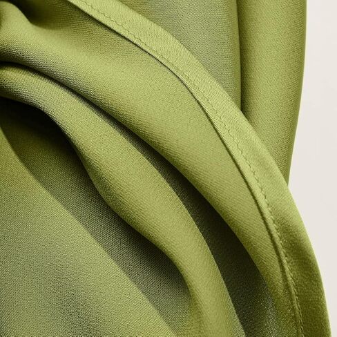 Womens Silky Satin Midi Skirt High Waist Elastic Waist A Line Skirt in Kuwait