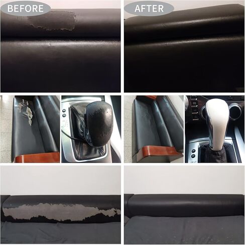 Leather Repair Patch, 17X79 inch Self-Adhesive Leather Patches for Furniture Couch Car Seat Sofa Chairs,Cuttable Sofa Repairing Leather Repair Patch in Kuwait