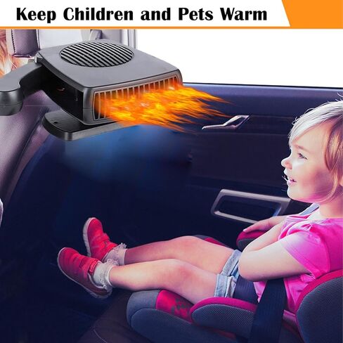 سخان السيارة، 12 فولت 200 وات 2 في 1، سخان سيارة محمول، تسخين سريع، تذويب سريع، مزيل الضباب، مروحة تبريد حرارية، مجفف تلقائي، مزيل الصقيع للزجاج الأمامي، في ولاعة السجائر in Kuwait