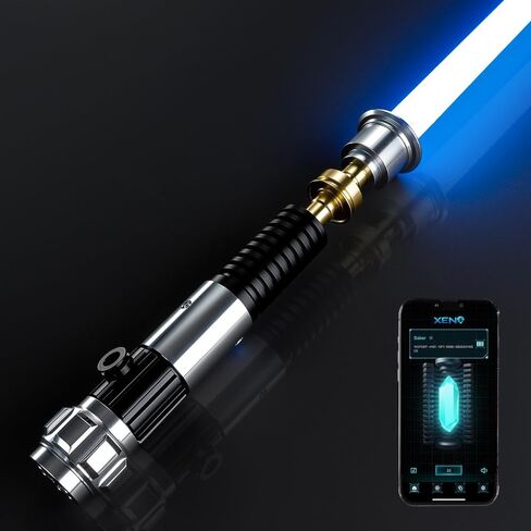 RGB 3.0 FX Light Sabers for Adults Star Wars, Motion Control and Smooth Swing, 16 Sound Fonts Light Saber and Infinite Color Changing, Lightsabers for Adults for Halloween Cosplay Props in Saudi Arabia
