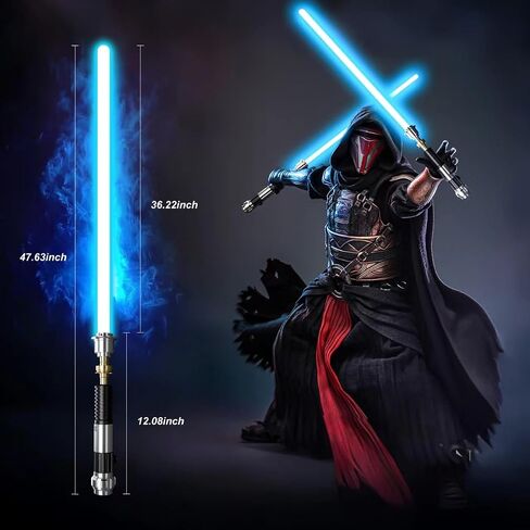 RGB 3.0 FX Light Sabers for Adults Star Wars, Motion Control and Smooth Swing, 16 Sound Fonts Light Saber and Infinite Color Changing, Lightsabers for Adults for Halloween Cosplay Props in Saudi Arabia