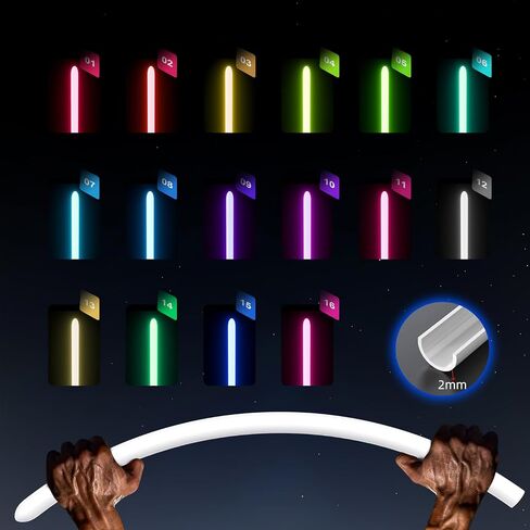 RGB 3.0 FX Light Sabers for Adults Star Wars, Motion Control and Smooth Swing, 16 Sound Fonts Light Saber and Infinite Color Changing, Lightsabers for Adults for Halloween Cosplay Props in Saudi Arabia