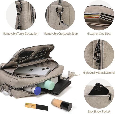 Womens Crossbody Purses,Vegan Leather Medium Cross Body Purses Bag for women,Crossbody Messenger Bag Built in Wallet in Saudi Arabia