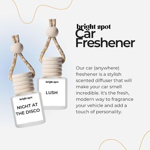 Car Air Freshener - Man Cave Tobacco & Vanilla Scent – Premium Hanging Diffuser, Long-Lasting Fragrance for Car, Home, or Office, Non-Toxic & Refillable, 2-Pack in Saudi Arabia