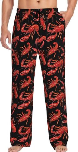 Men's Pajama Pants Pjs Bottoms With Pockets Sleep Lounge Pants For Men in Kuwait