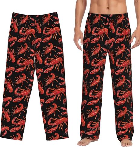 Men's Pajama Pants Pjs Bottoms With Pockets Sleep Lounge Pants For Men in Kuwait
