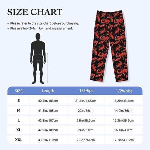 Men's Pajama Pants Pjs Bottoms With Pockets Sleep Lounge Pants For Men in Kuwait
