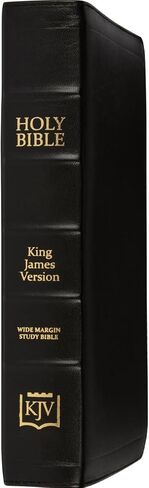 KJV الكتاب المقدس الكلاسيكي للدراسة ذات الهامش العريض (مع ملاحظات CI Scofield) - طبعة جلد الحمل in Saudi Arabia