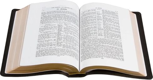 KJV الكتاب المقدس الكلاسيكي للدراسة ذات الهامش العريض (مع ملاحظات CI Scofield) - طبعة جلد الحمل in Saudi Arabia