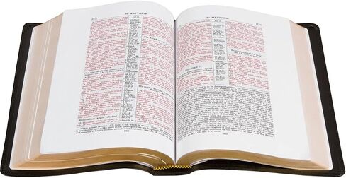 KJV الكتاب المقدس الكلاسيكي للدراسة ذات الهامش العريض (مع ملاحظات CI Scofield) - طبعة جلد الحمل in Saudi Arabia