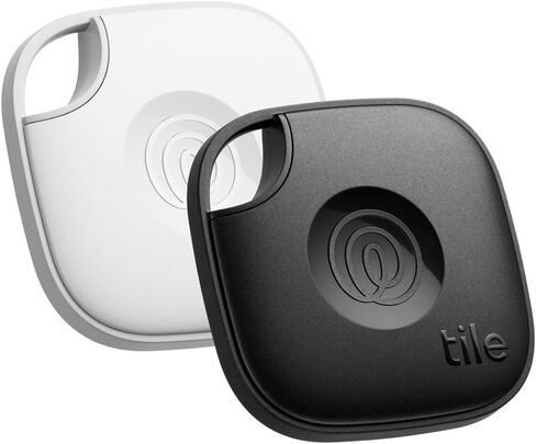 Tile by Life360 Mate (2024) متعقب بلوتوث، وباحث عن المفاتيح ومحدد موقع العناصر للمفاتيح والحقائب والمزيد. مكتشف الهاتف. متوافق مع كل من iOS وAndroid. عبوة واحدة (أسود) in Kuwait