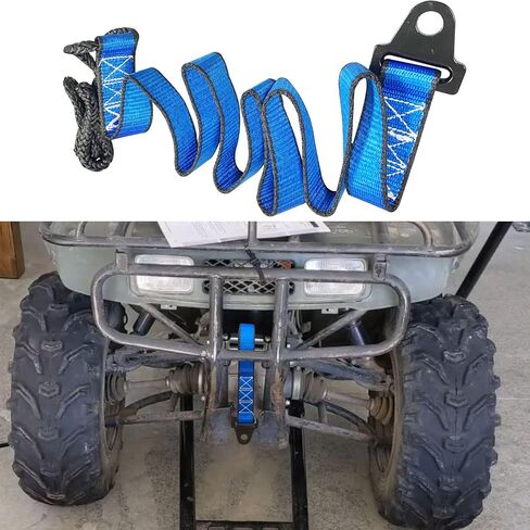 حزام المحراث لونش ATV UTV مقاس 64 بوصة، قوة شد عالية 4500 رطل، حزام رفع محراث الثلج عالي التحمل للروافع القياسية أو العريضة in Kuwait