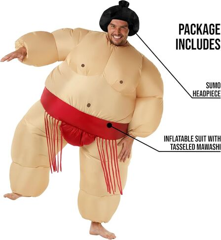 Morph Sumo Wrestling Suits For Adults, Sumo Wrestler Costume, Inflatable Halloween Costume Adult, Funny Costumes for Adults in Saudi Arabia