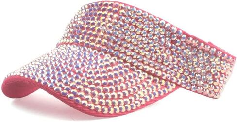 Hat Women's Summer Rhinestone Set with Empty top hat Point Drill Visor Fashion Sun Protection Cap Without top in Saudi Arabia