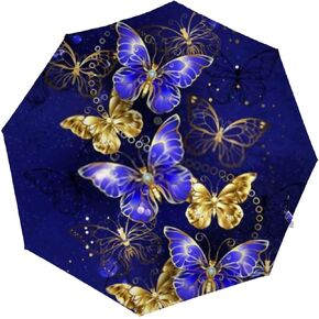Umbrella Windproof Travel Umbrella for Rain,Sun Lightweight and Portable Auto Open Close Umbrella