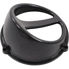 KIMISS GY6 150cc Fan GY6 Fan Cover Motorcycle Air Scoop Cover Engine Cooling Fan Cover GY6 150cc Performance Parts Carbon Fiber for GY6 125cc 150cc 152QMI 157QMJ Motorcycle