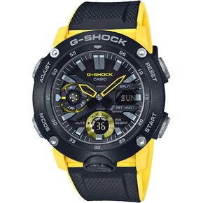 Casio GA2000-1A9 G-Shock Men's Watch Black/Yellow 51.2mm Carbon/Resin