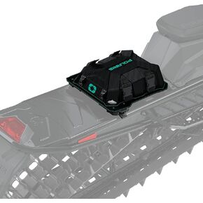 Polaris Snowmobile Lock & Ride Flex Medium Burandt Bag, Black