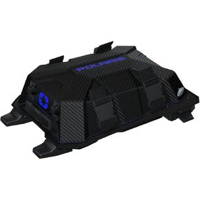 Polaris Snowmobile Lock & Ride Flex Medium Burandt Bag, Black