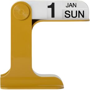 Flip Perpetual Calendar, Desk Calendar 2024-2025 For Daily Office Home Decor Desk Ornament Desk Accessories Home Office Decor Monthly Weekly Daily Desktop Perpetual Calendar (Beige)