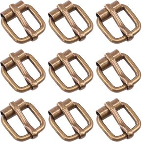 60Pcs Metal Roller Buckle Ring Multi-Purpose Handbag Clasp Heavy Duty Roller Strap Buckle for Luggage Belt Craft DIY