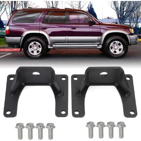 AUTOVIC Rear Outboard Shock Mount Repair Kit for Toyota 4Runner 1996-2002 Anodized 35 Steel Base Sport Repair Brackets Car Shock Absorber Suspension Bracket Struts Shock Mount