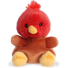 Aurora® Adorable Palm Pals™ Aspen Turkey™ Stuffed Animal - Pocket-Sized Play - Collectable Fun - Brown 5 Inches