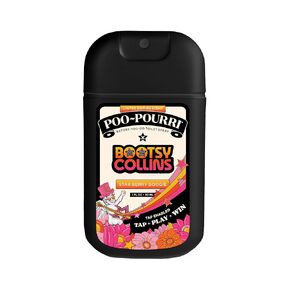 Poo-Pourri Before-You-Go Toilet Spray, Bootsy Collins, Star Berry Boogie, 1 Fl Oz Pocket Travel Size - Freshly-Picked Strawberries, Citron and Zesty Bergamot