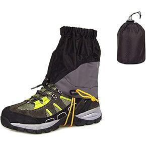 Waterproof Snow Gaiters for Men Women Snowshoes and Boots Thickened 1000 D Oxford Hiking Boot Gators fit Snowshoeing Skiing Trail Running Hunting Rain Gear Backpacking Shoe Equipment Ankle Leg Gaiter