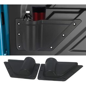 YOCTM Front Door Side Organizer Tray Grab Handle Storage Box Handle Pocket Armrest Phone Container For Ford Bronco 2021 2022 2023 Organizer Accessories (Not for Bronco Sport)