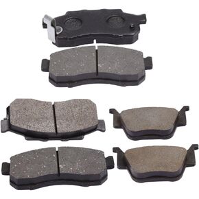 Semi-Metallic Front Rear Brake Pads Replacement For Honda Pioneer 700 2014-2017