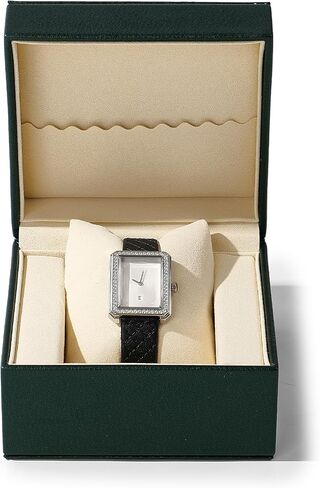 PU Watch Box Single Watch Case Watch Travel Case Microfiber Interior Watch Holder Watch Gift Box Watch Storage Box With Removable Pillow Watch Display Case For Christmas Anniversary (Green) in Kuwait