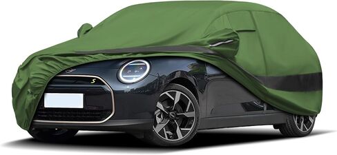 Heavy Duty Outdoor Car Cover Compatible with Jeep Wrangler 4 Door,Waterproof All Weather for Automobiles, Outdoor Full Cover Rain Sun UV Protection with Zipper Cotton in Kuwait
