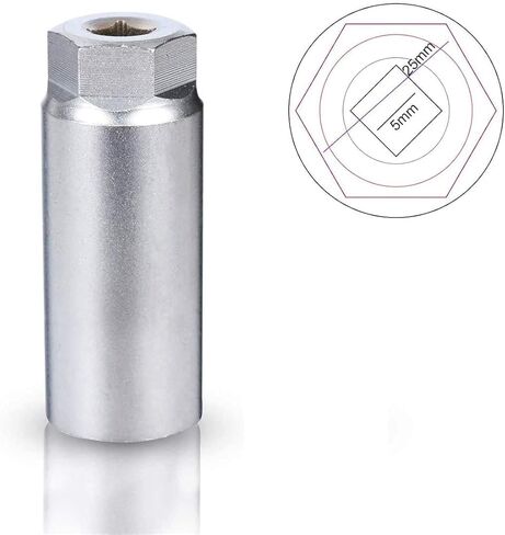 8milelake 3/8 بوصة محرك بواسطة 7/8 بوصة (22 مم) مقبس مستشعر الأكسجين الأوفست in Kuwait