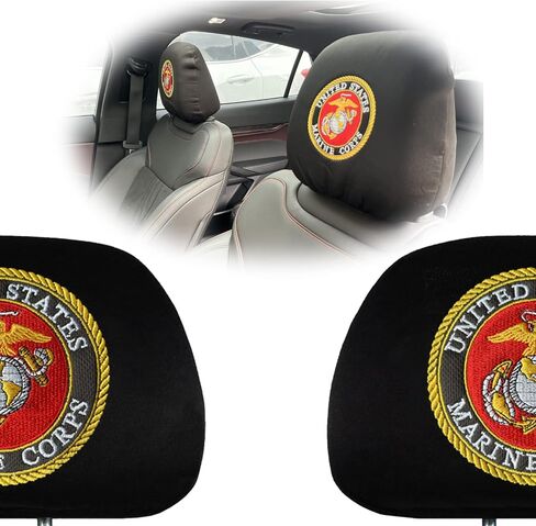 EsEntL Pcs of Embroidery Bears Car Headrest Covers Accessories Fit Cars,SUVs,Pickup Trucks(CB) in Saudi Arabia