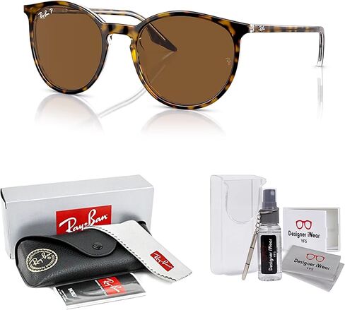 Ray-Ban RB2204 Phantos Sunglasses for Men for Women + BUNDLE With Designer iWear Complimentary Eyewear Kit in Kuwait