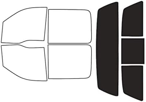 Rvinyl Window Tint Kit Compatible with Ford F-150 2004-2008 (4 Door) - Front Precut Kit - 20% in Saudi Arabia