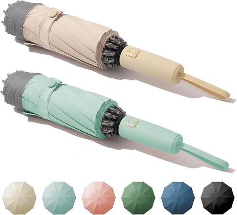 Damp away compact travel umbrella, portable reverse folding car umbrella, large windproof and waterproof inverted umbrella, automatic, 10 ribs in Saudi Arabia