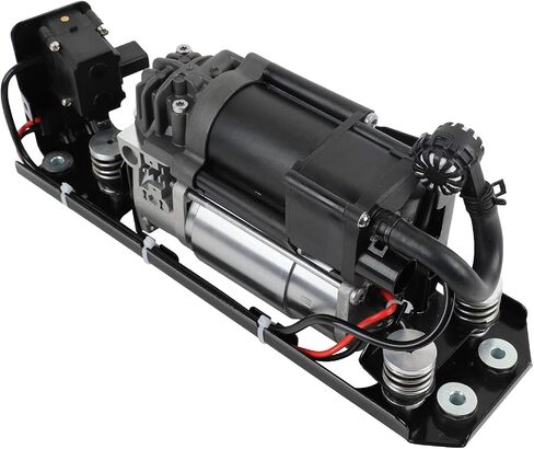 مضخة ضاغط تعليق هوائي متوافقة مع BMW 37206789450 F01 F02 F04 F11 535i 550i 740i 740Ld 750i 760Li Alpina B7 (ضاغط طراز جديد + قوس + كتلة صمام) in Saudi Arabia