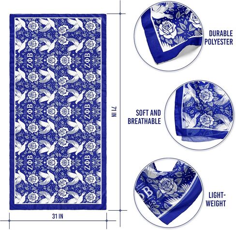 نادي زيتا فاي بيتا - البائع الرسمي - مجموعة الأوشحة in Kuwait