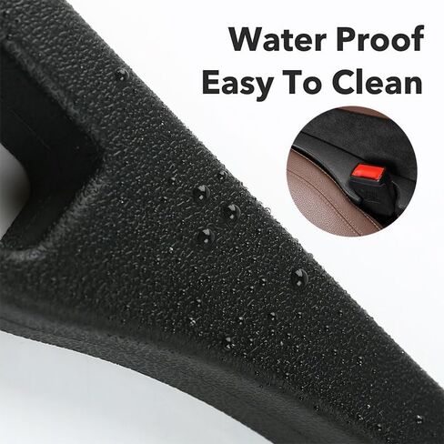 Car Seat Gap Filler Universal Fit Prevent Drop Between Seat and Central Console Water Proof Set of 2 in Saudi Arabia