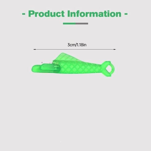 Fish Mouth Sewing Machine Needle Threader - 2024 New Automatic Sewing Needle Threader Simple Needle Threader, Upgrade Quick Sewing Machine Loop Easy Selfthread Needle Threaders Tool (Green*30） in Saudi Arabia